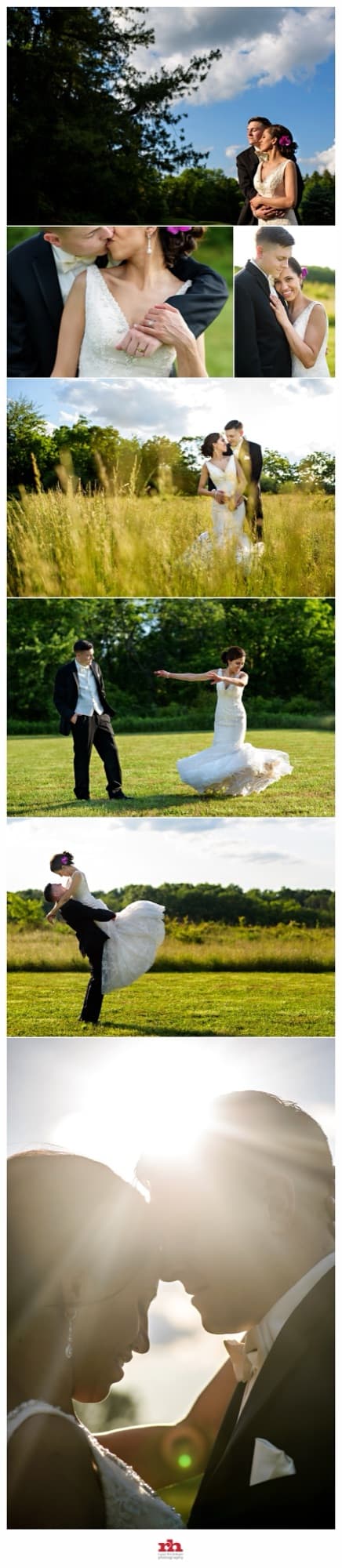 A wedding at Pearl S. Buck Estate