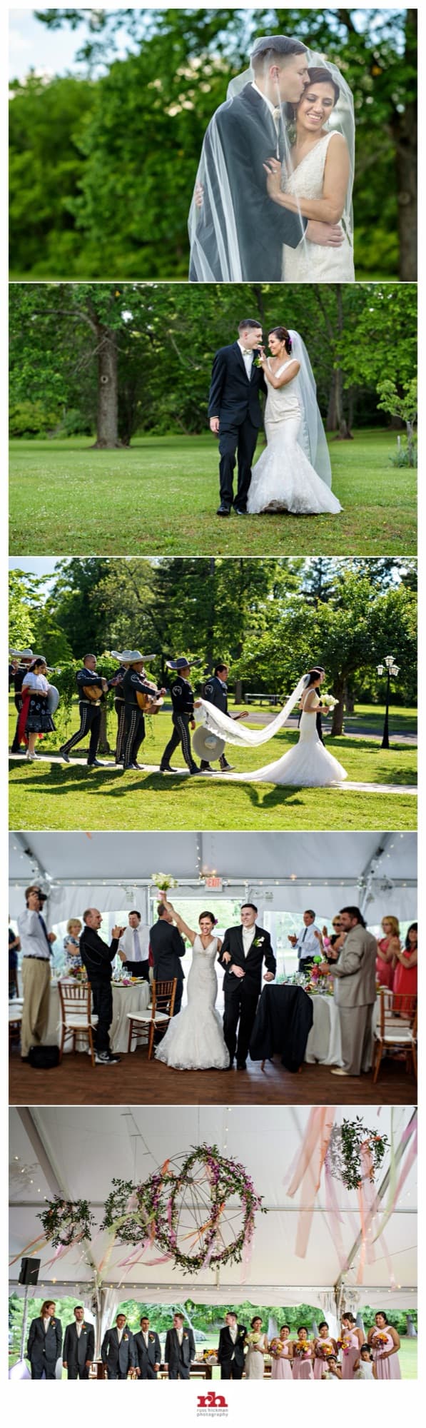 A wedding at Pearl S. Buck Estate