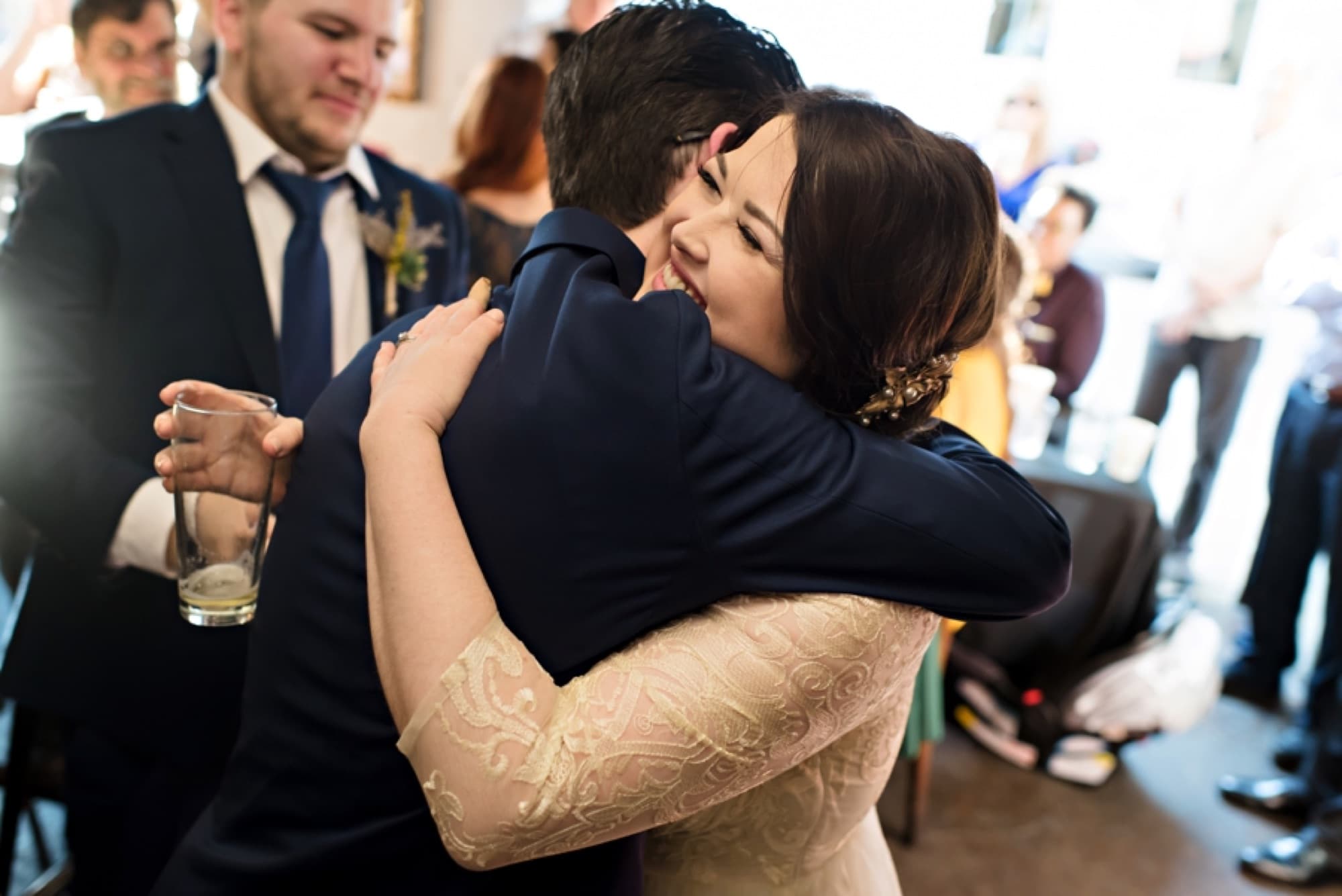 Rachel & Celso at Second District Brewing Co