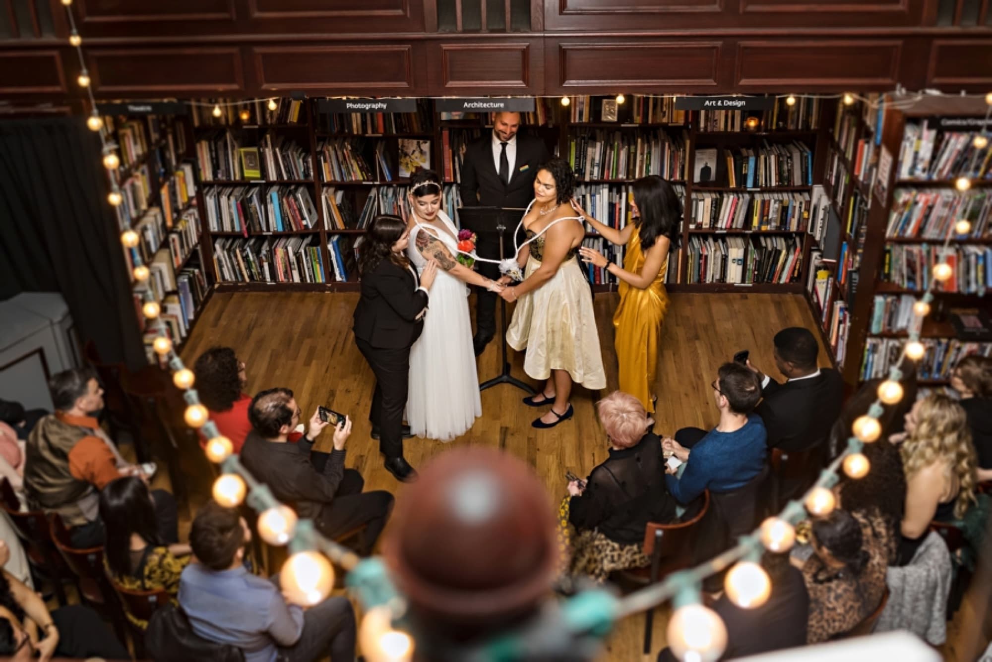 Remi & Beatriz at Housing Works Bookstore