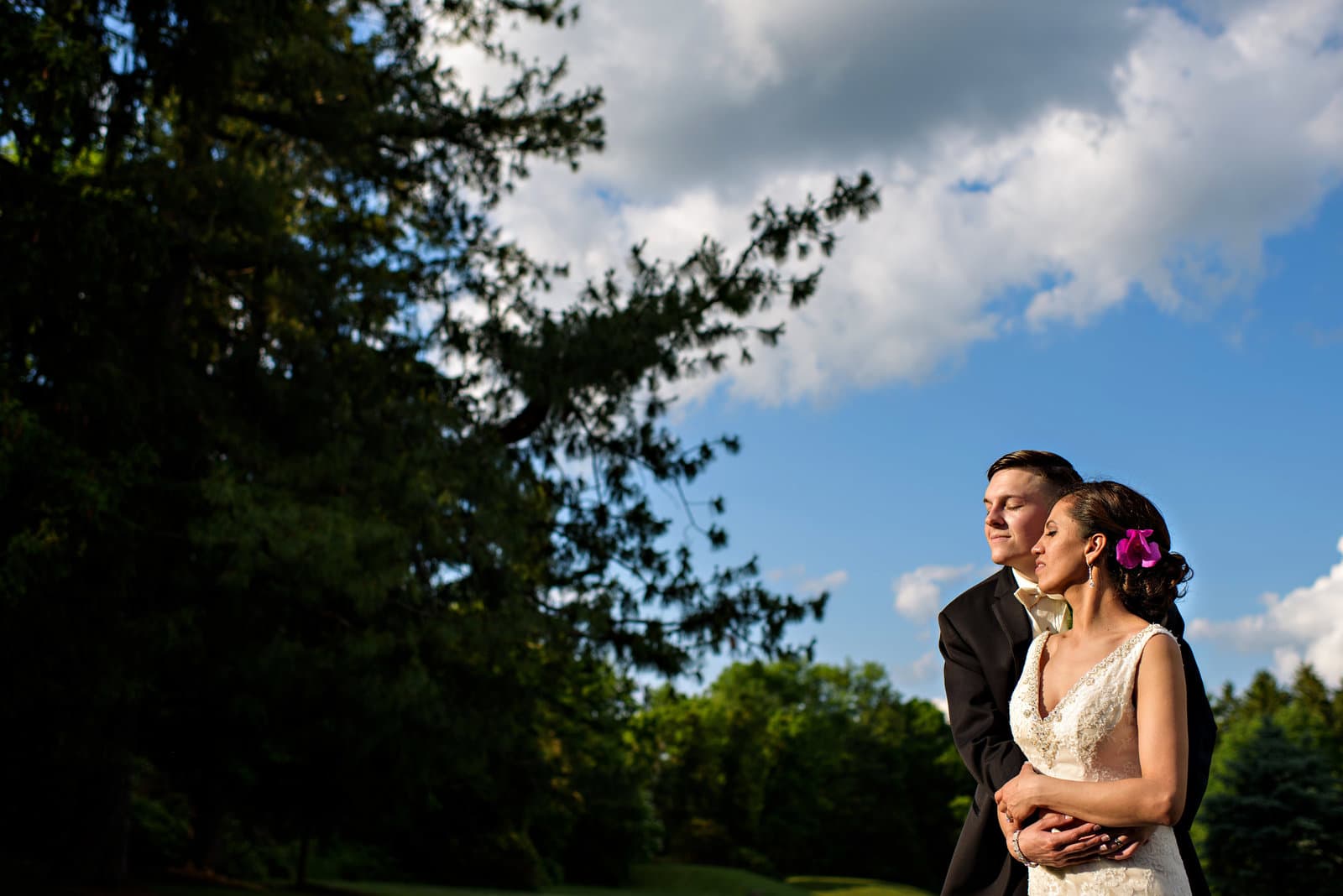 A wedding photographed by Russ Hickman