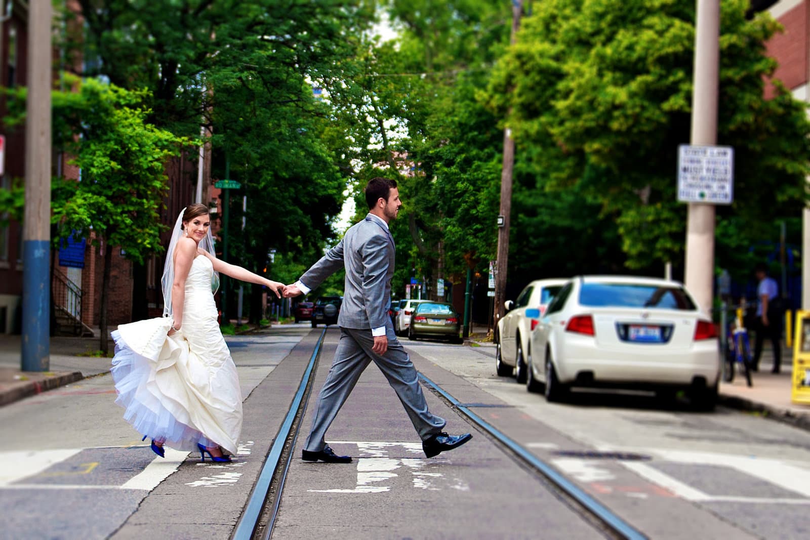 A wedding photographed by Russ Hickman