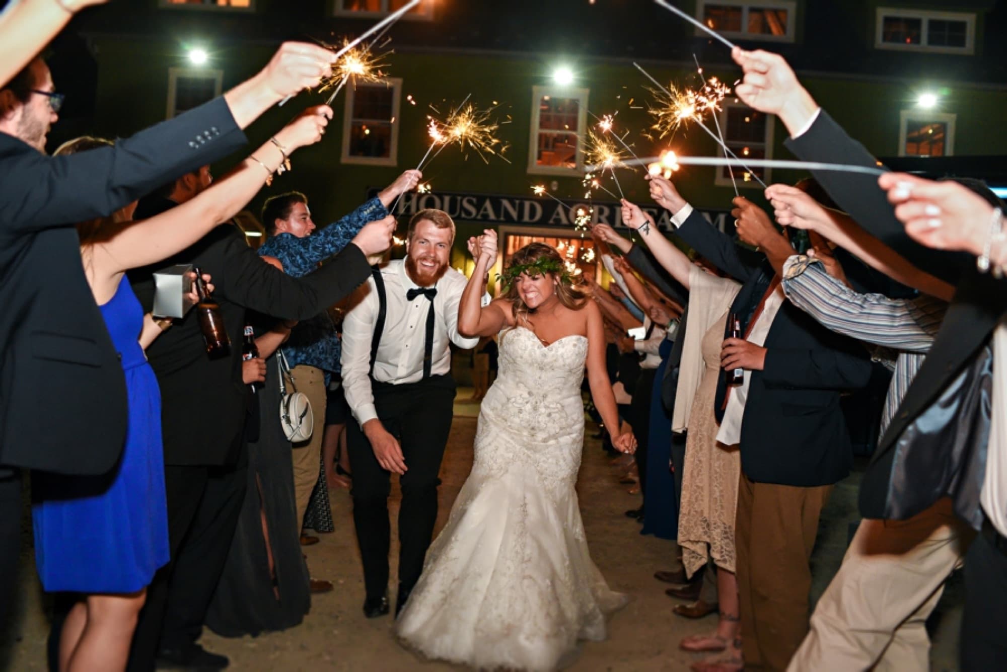 Casey & Seth's wedding at Thousand Acre Farm